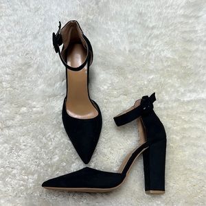 Worn twice - Womens Black Heels EUR 40 US 8.5